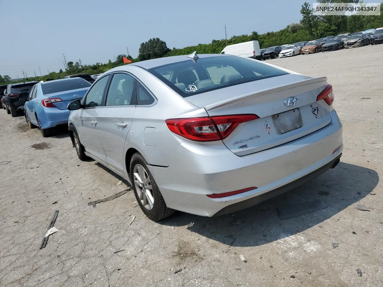 5NPE24AF9GH343347 2016 Hyundai Sonata Se