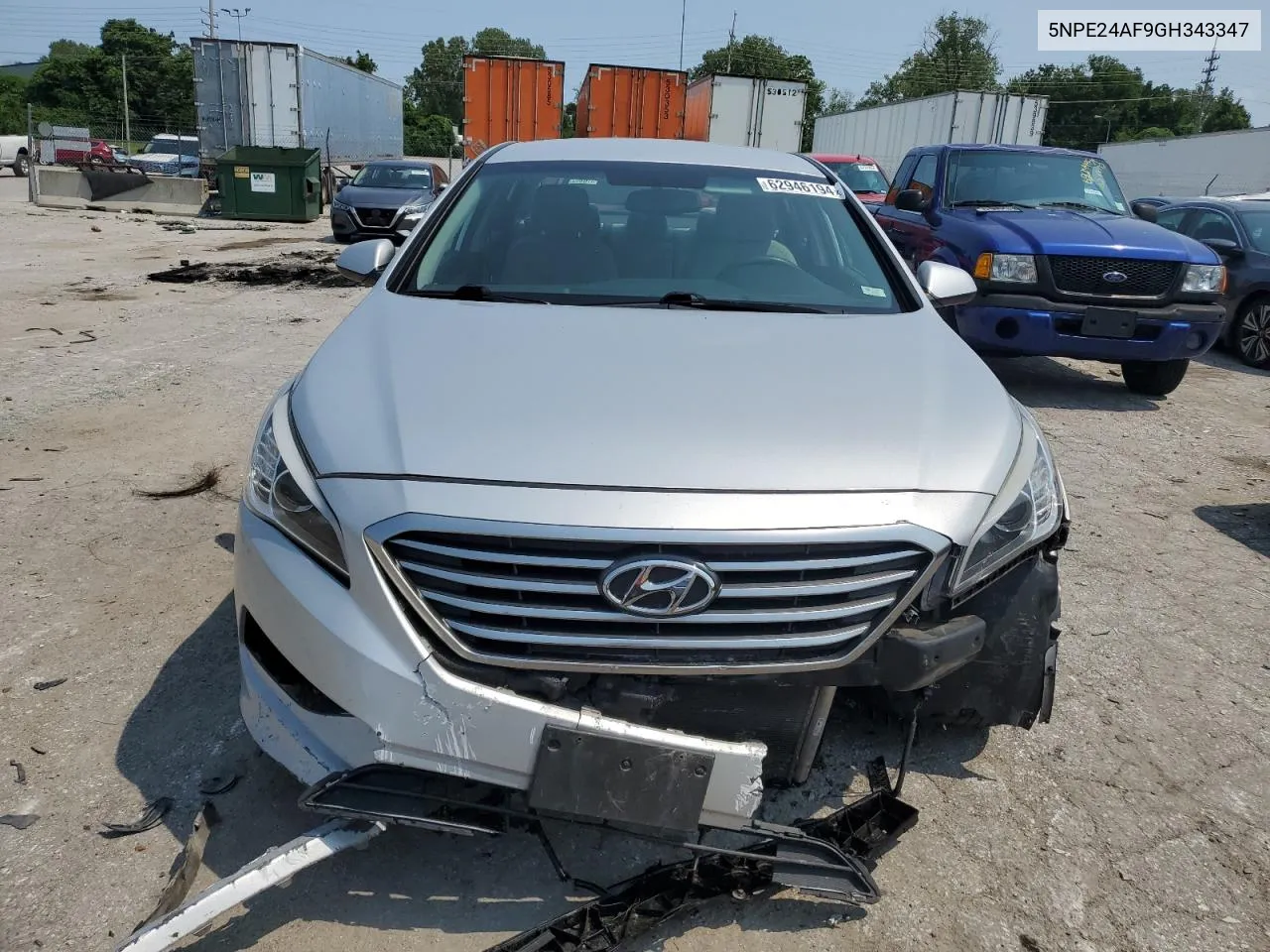 5NPE24AF9GH343347 2016 Hyundai Sonata Se