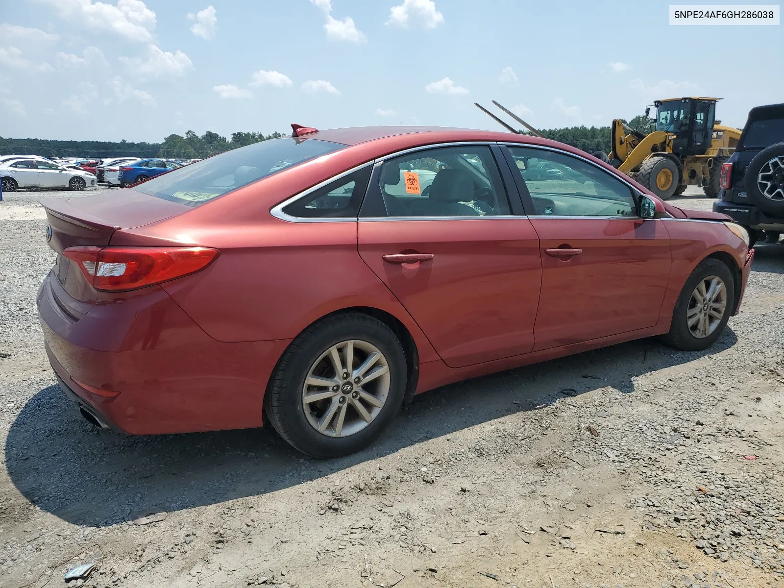 2016 Hyundai Sonata Se VIN: 5NPE24AF6GH286038 Lot: 62999834