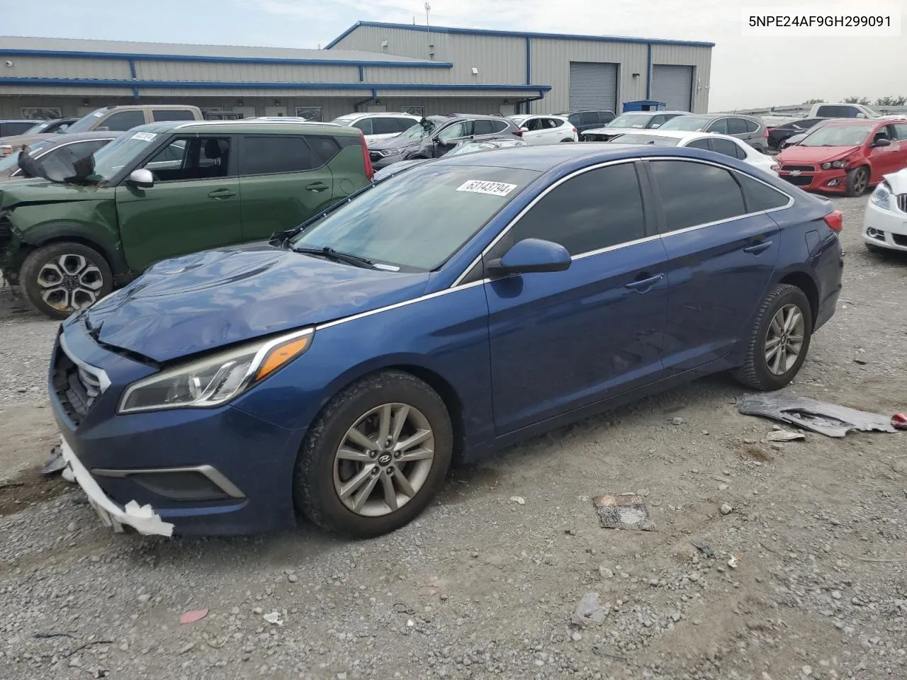 2016 Hyundai Sonata Se VIN: 5NPE24AF9GH299091 Lot: 63143794