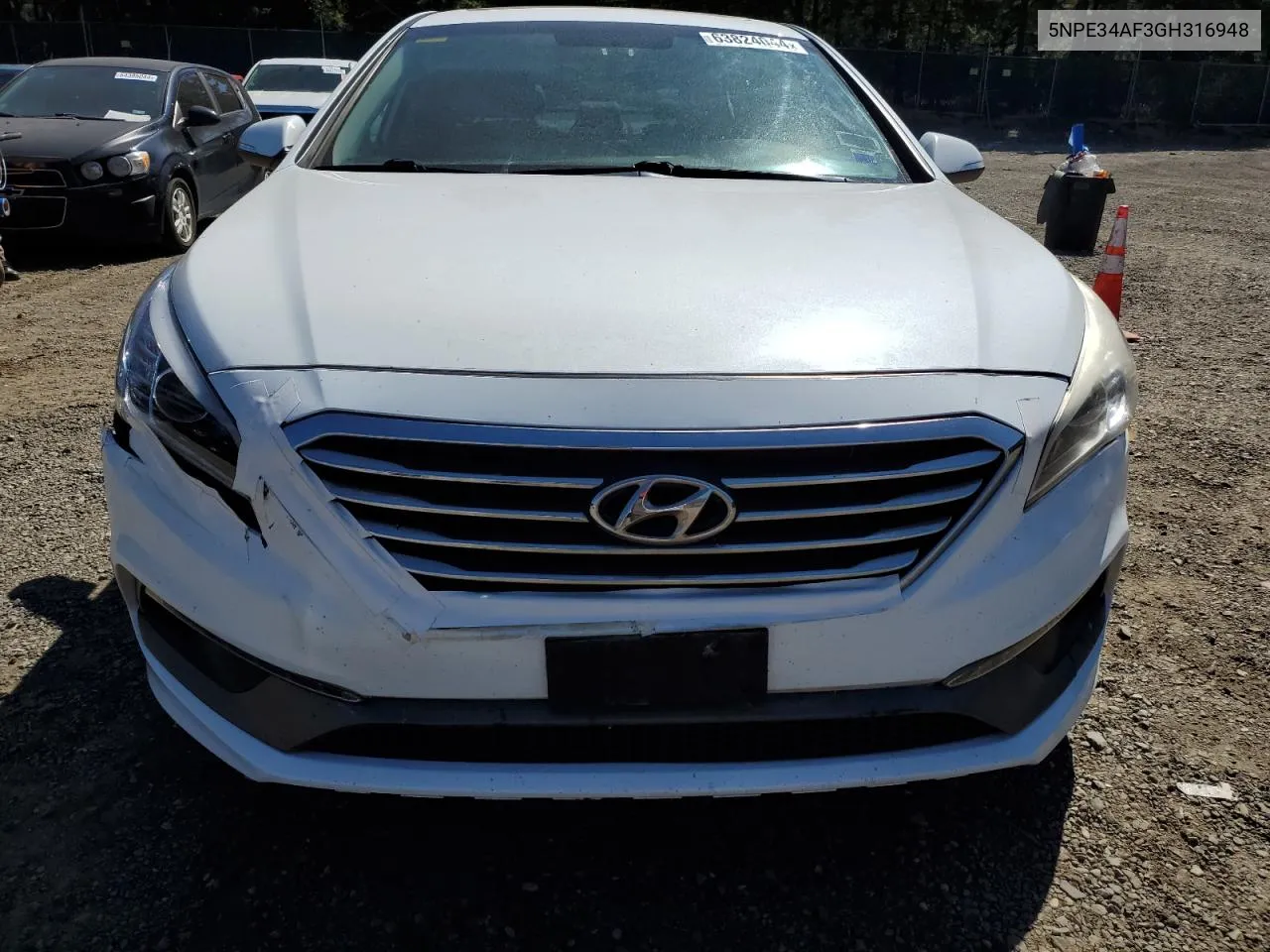 5NPE34AF3GH316948 2016 Hyundai Sonata Sport