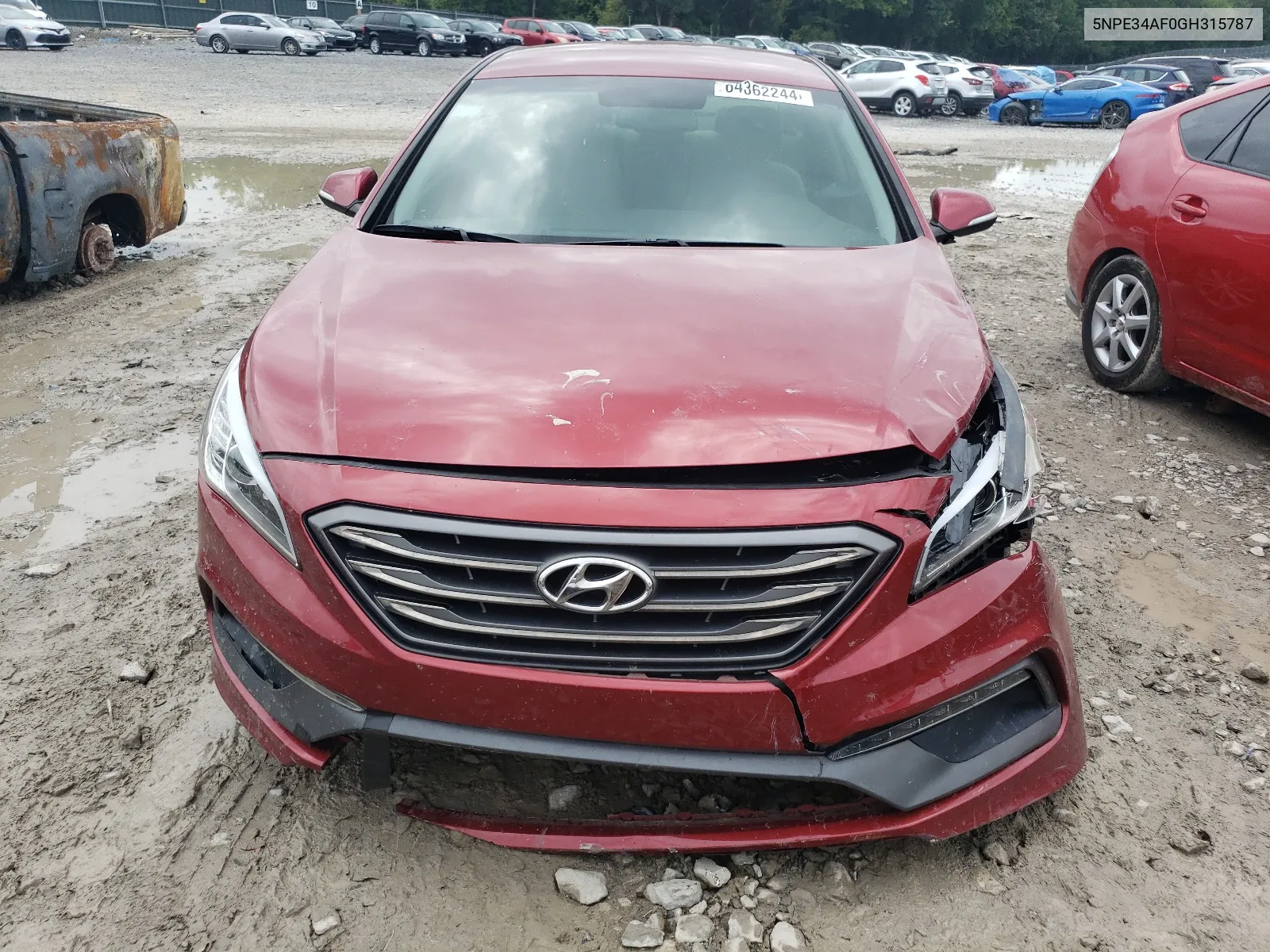 5NPE34AF0GH315787 2016 Hyundai Sonata Sport