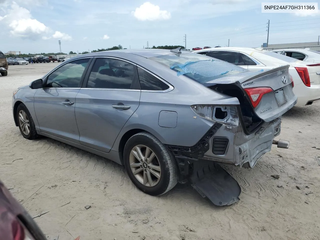 2016 Hyundai Sonata Se VIN: 5NPE24AF7GH311366 Lot: 64393684