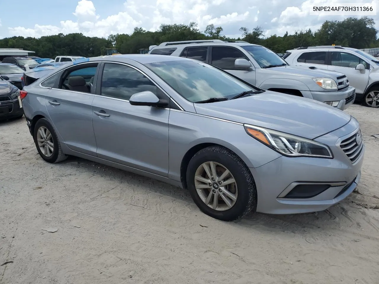 2016 Hyundai Sonata Se VIN: 5NPE24AF7GH311366 Lot: 64393684