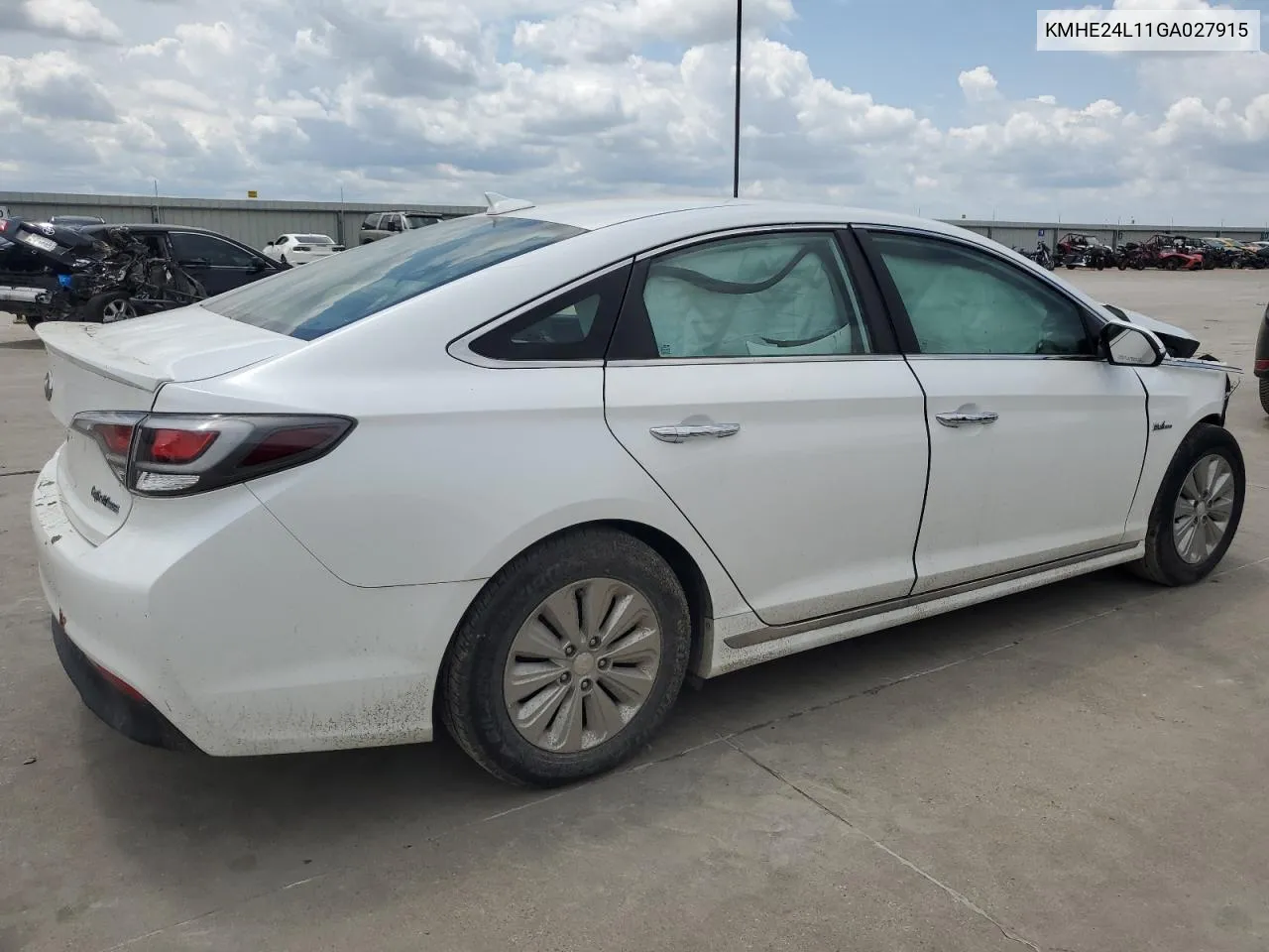 2016 Hyundai Sonata Hybrid VIN: KMHE24L11GA027915 Lot: 64677224