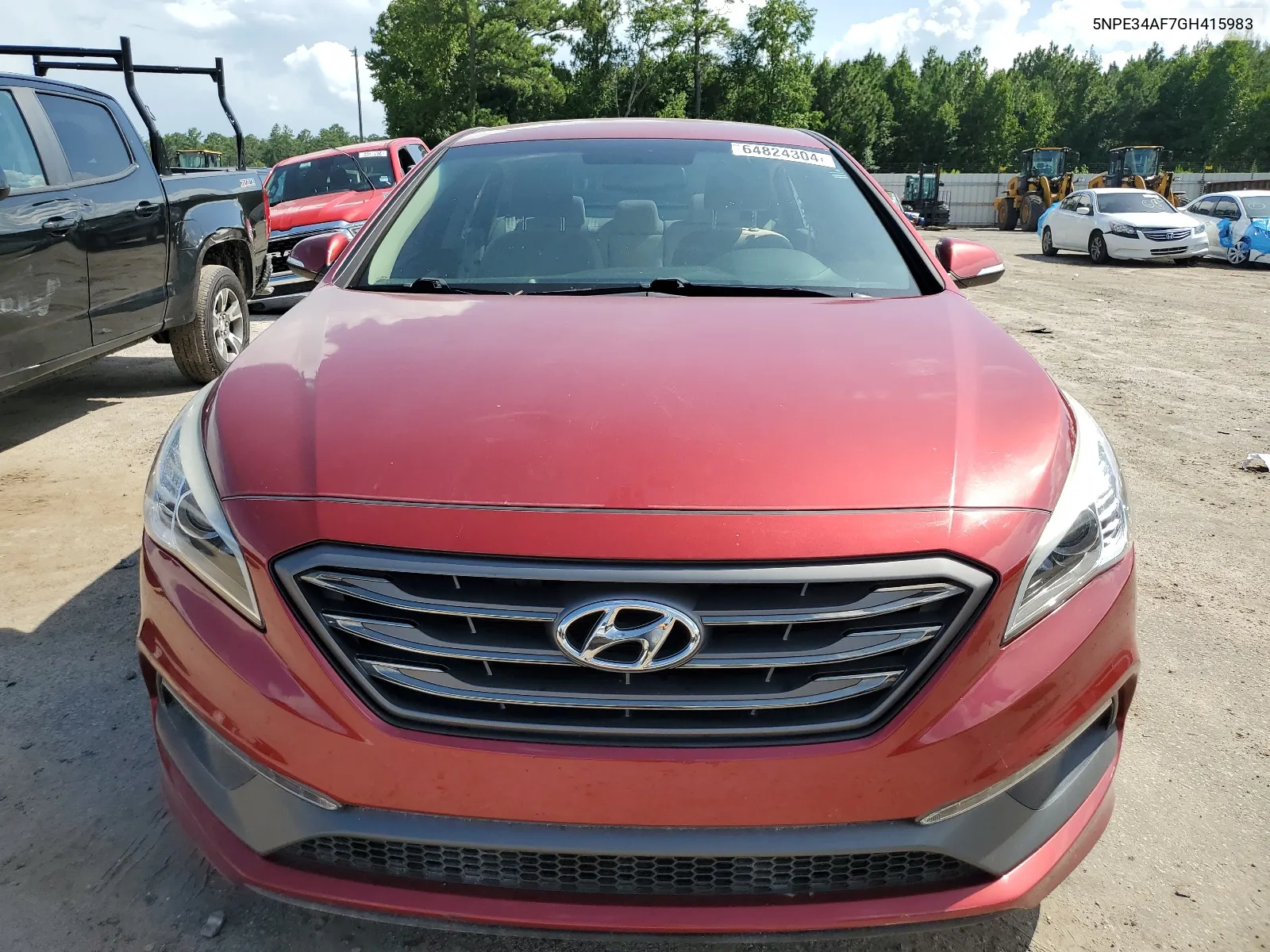 2016 Hyundai Sonata Sport VIN: 5NPE34AF7GH415983 Lot: 64824304