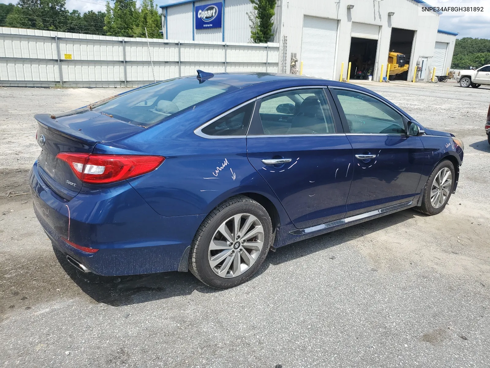 2016 Hyundai Sonata Sport VIN: 5NPE34AF8GH381892 Lot: 64838394