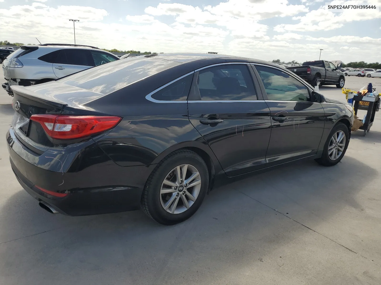 2016 Hyundai Sonata Se VIN: 5NPE24AF7GH395446 Lot: 65129474