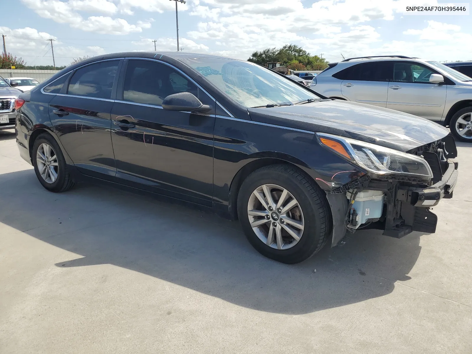 2016 Hyundai Sonata Se VIN: 5NPE24AF7GH395446 Lot: 65129474