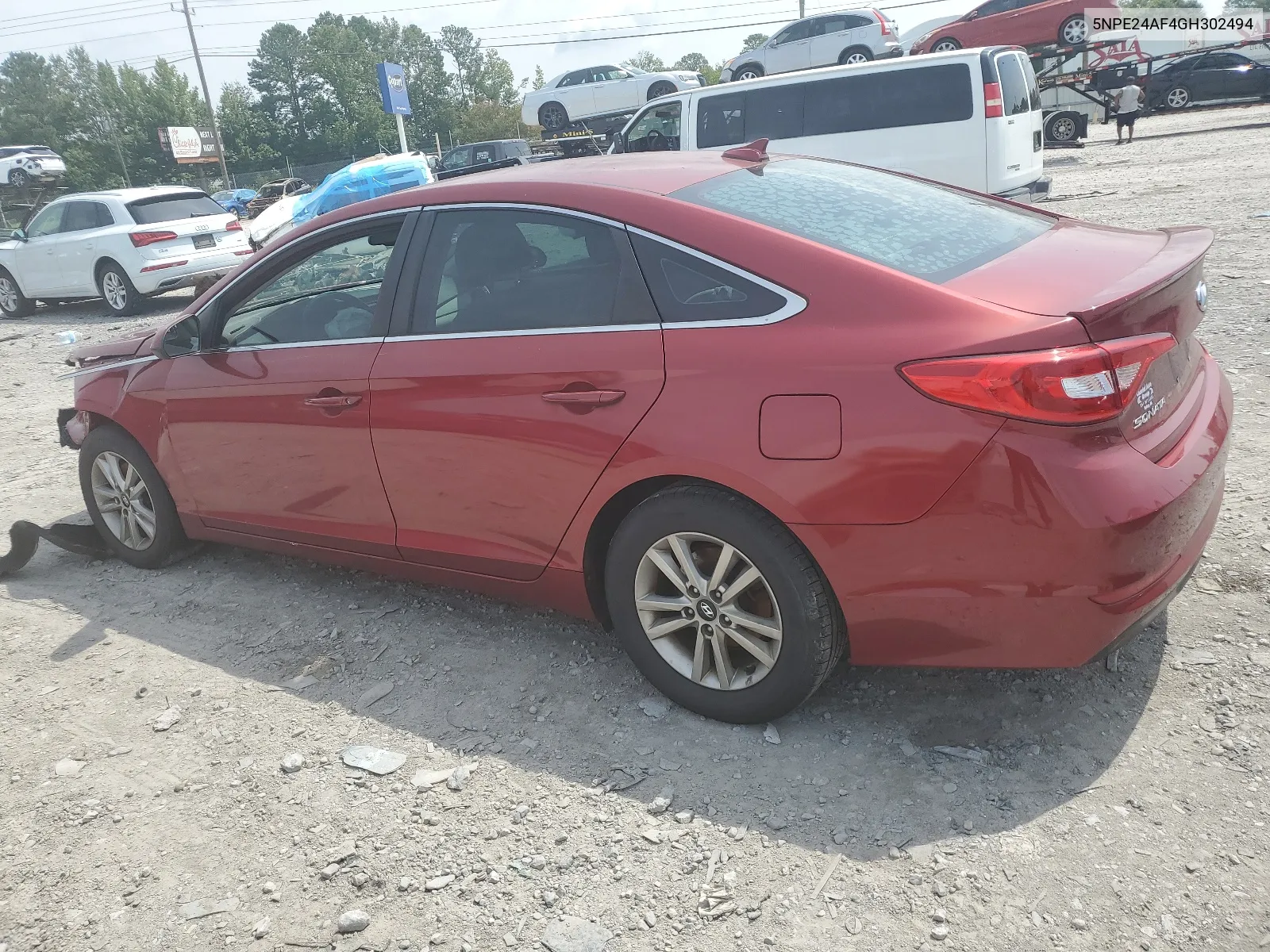 2016 Hyundai Sonata Se VIN: 5NPE24AF4GH302494 Lot: 65240404