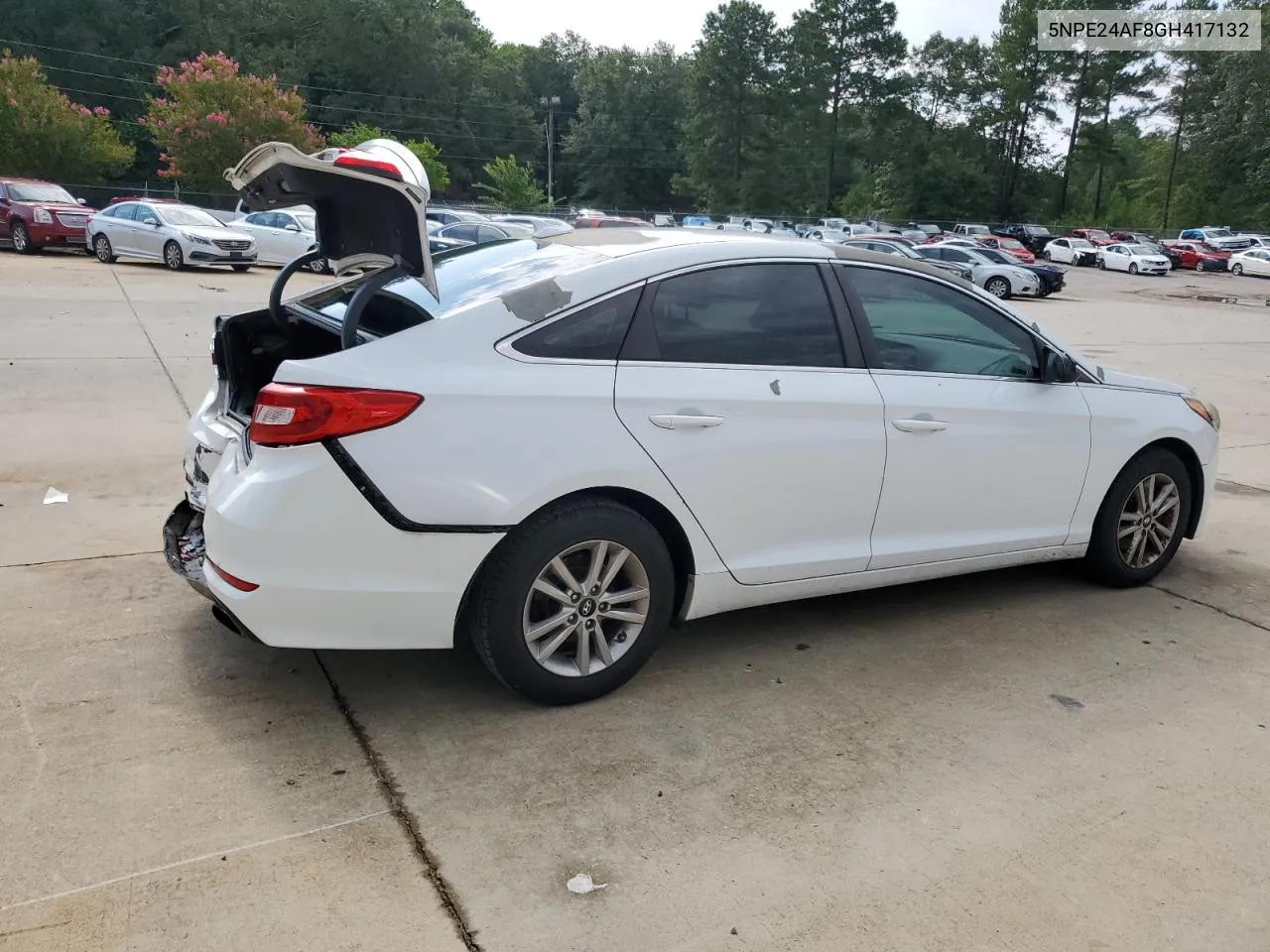 5NPE24AF8GH417132 2016 Hyundai Sonata Se