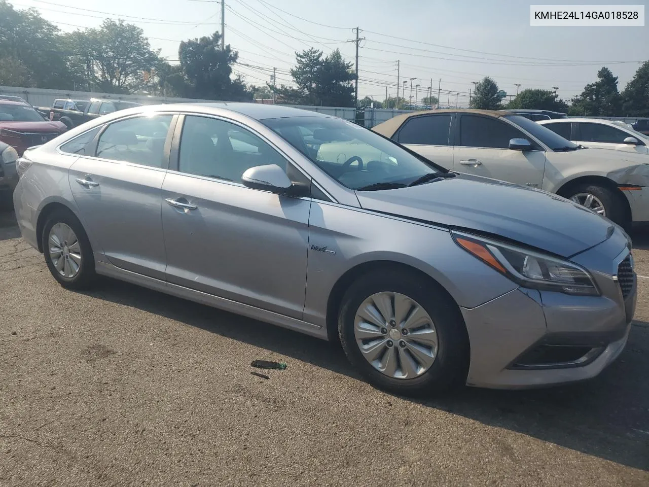 2016 Hyundai Sonata Hybrid VIN: KMHE24L14GA018528 Lot: 65489914