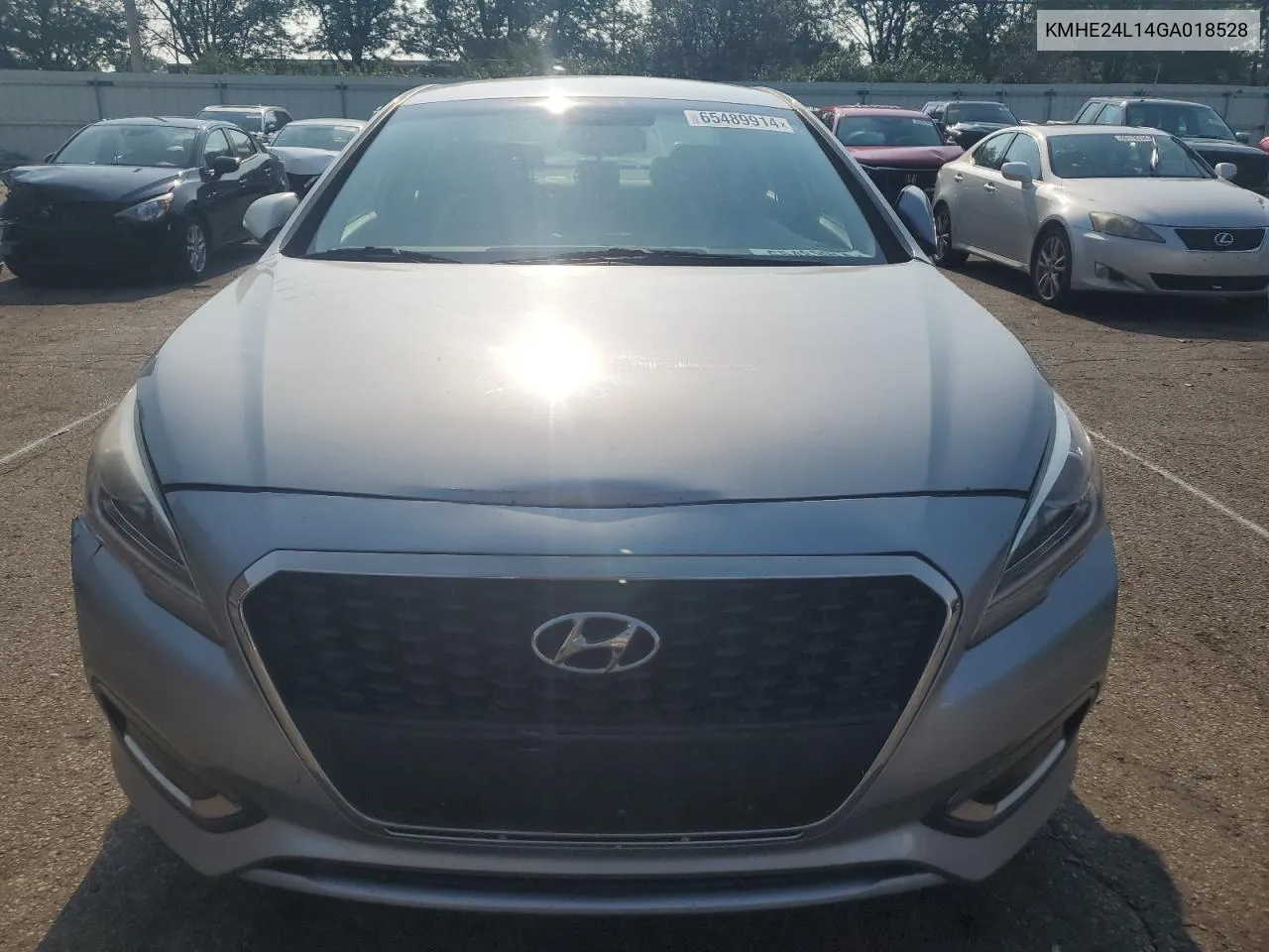 2016 Hyundai Sonata Hybrid VIN: KMHE24L14GA018528 Lot: 65489914