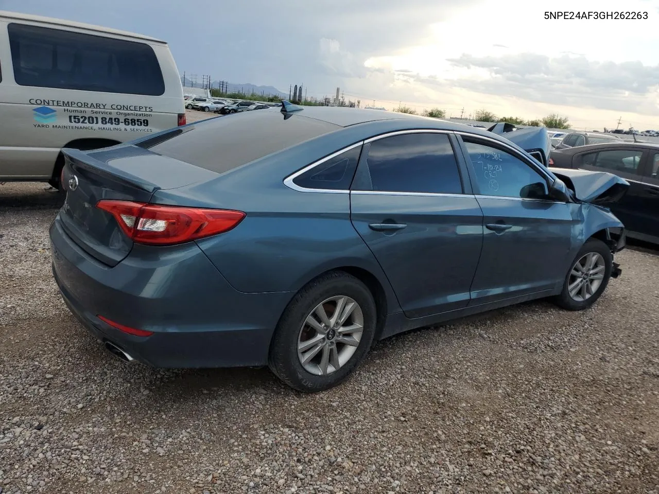 2016 Hyundai Sonata Se VIN: 5NPE24AF3GH262263 Lot: 65823554