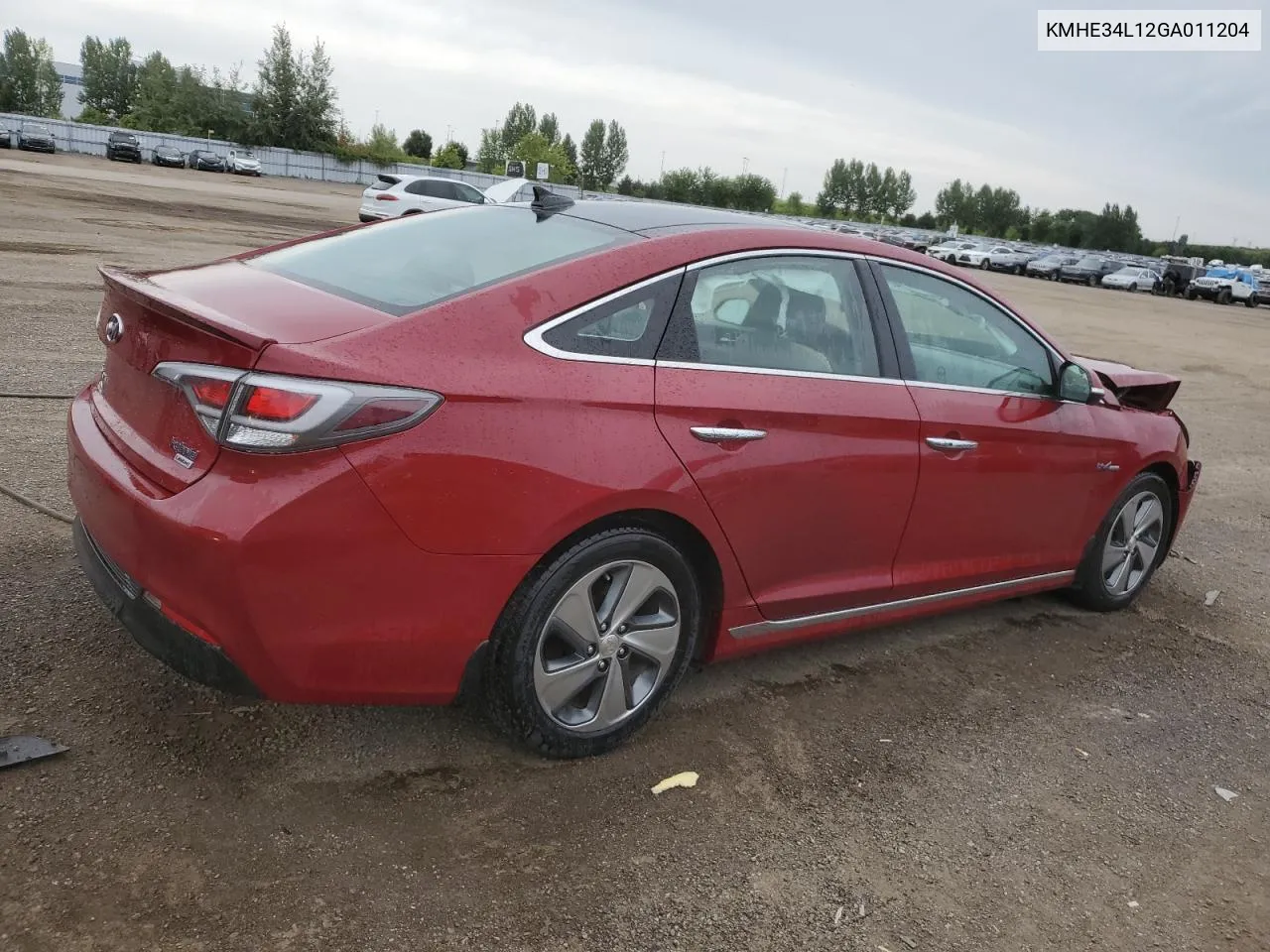 KMHE34L12GA011204 2016 Hyundai Sonata Hybrid