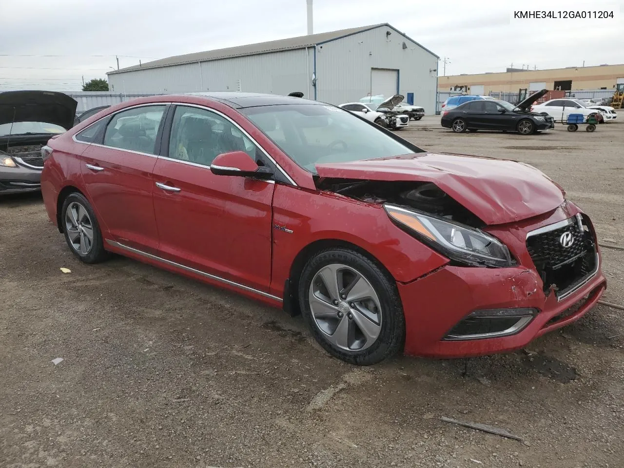 KMHE34L12GA011204 2016 Hyundai Sonata Hybrid