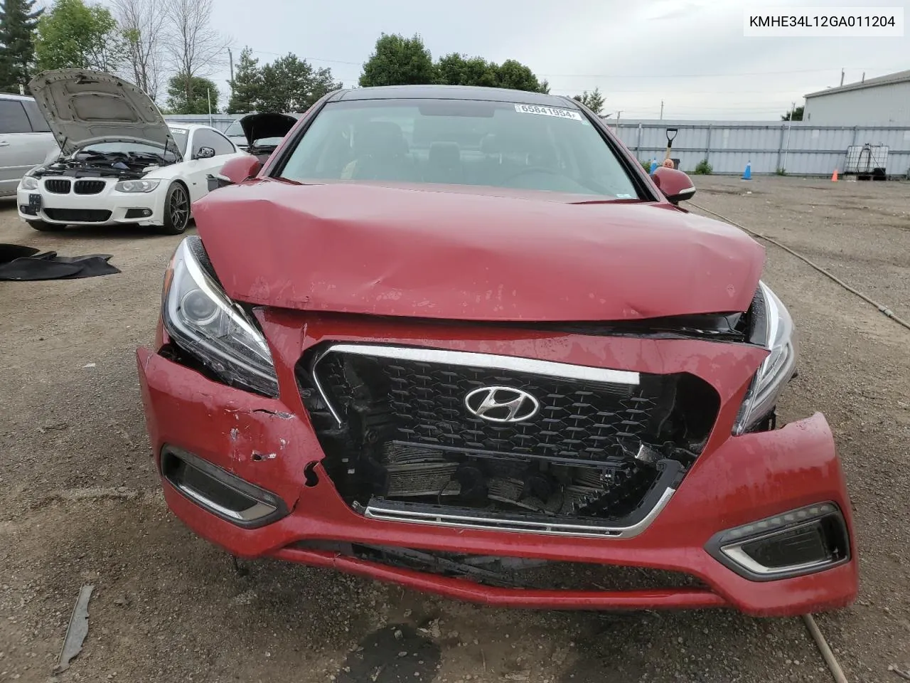 KMHE34L12GA011204 2016 Hyundai Sonata Hybrid