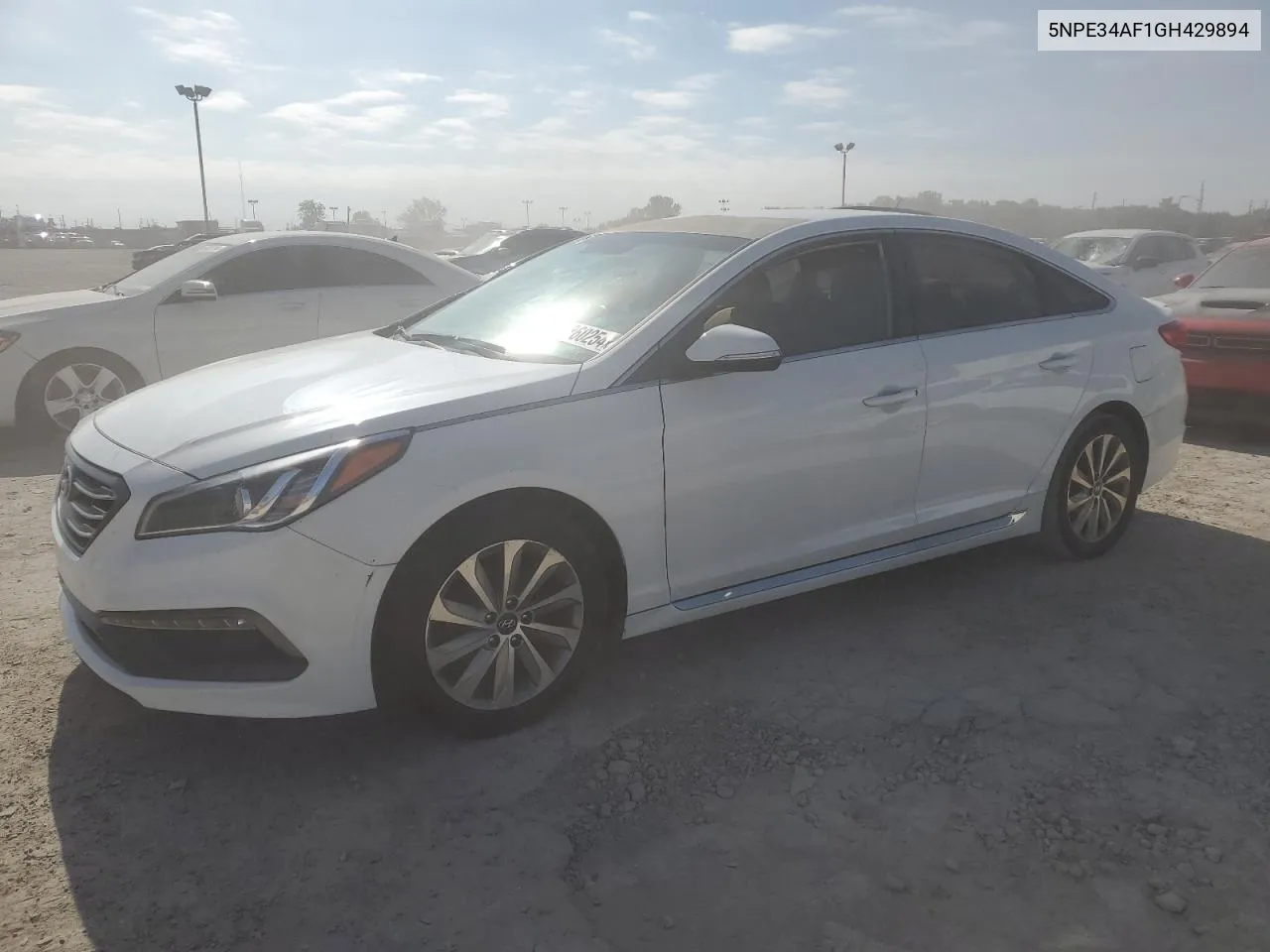 5NPE34AF1GH429894 2016 Hyundai Sonata Sport