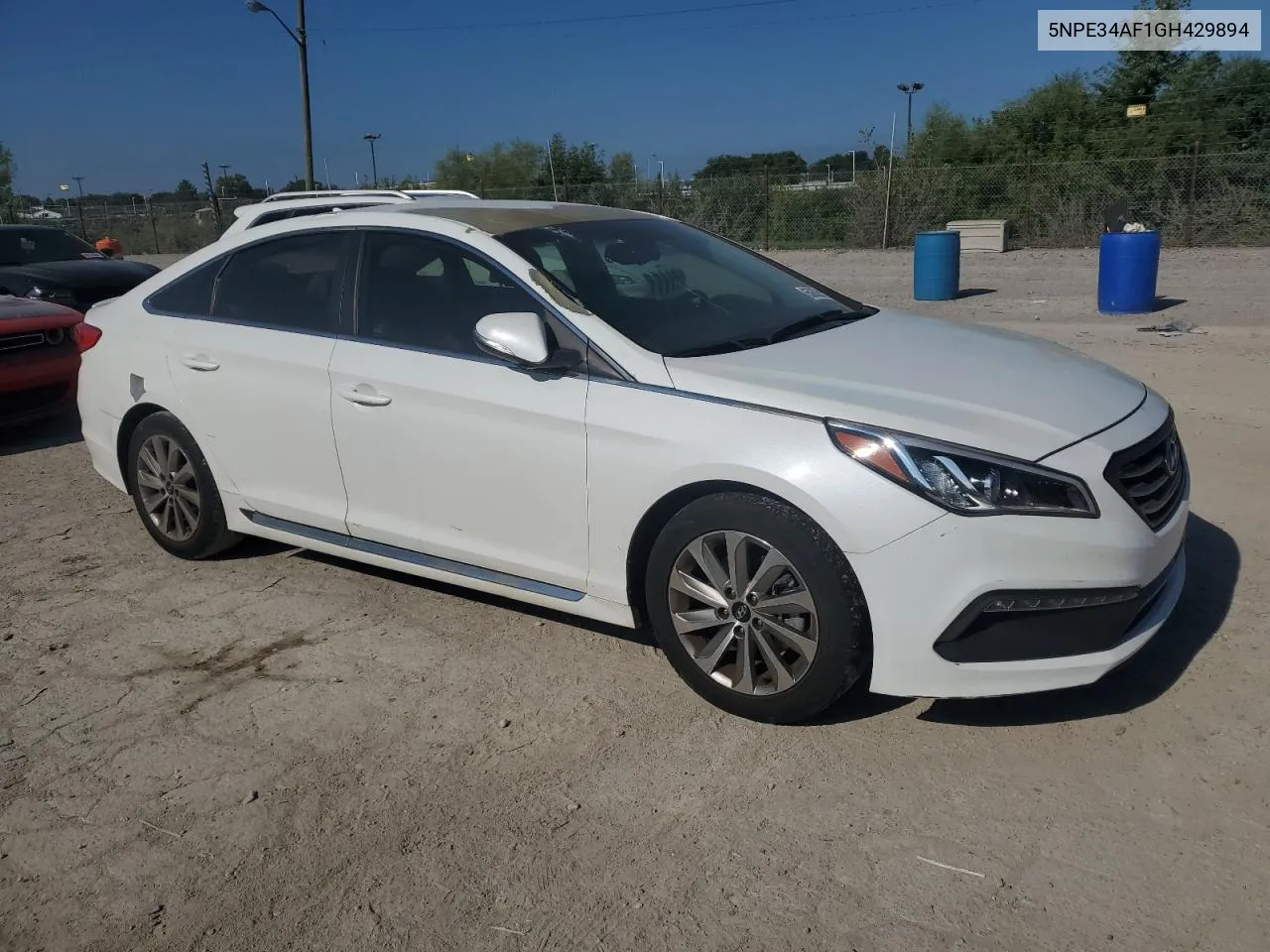 2016 Hyundai Sonata Sport VIN: 5NPE34AF1GH429894 Lot: 65860254