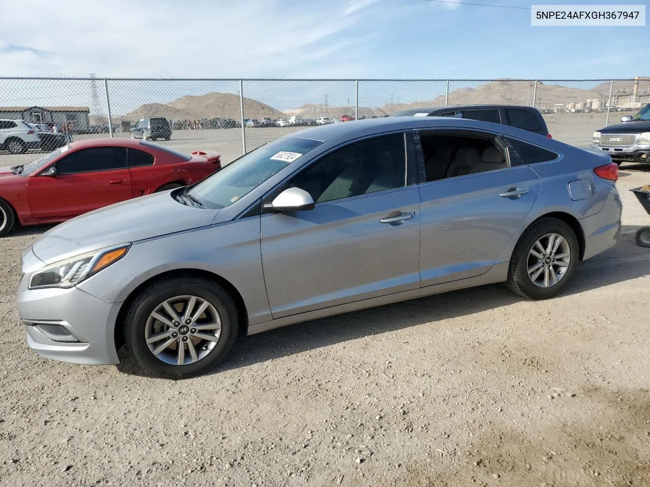 2016 Hyundai Sonata Se VIN: 5NPE24AFXGH367947 Lot: 66027924