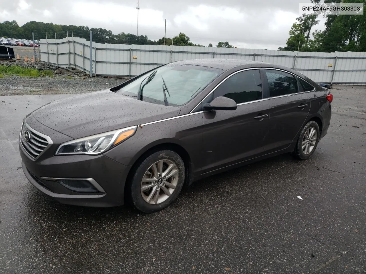 2016 Hyundai Sonata Se VIN: 5NPE24AF9GH303303 Lot: 66073654