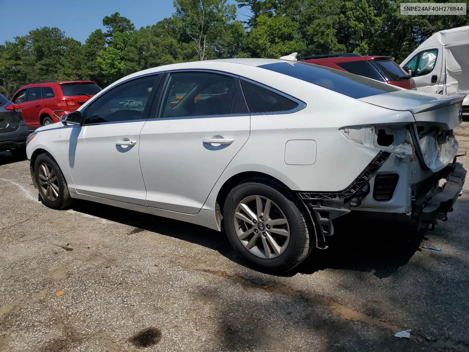 2016 Hyundai Sonata Se VIN: 5NPE24AF4GH278844 Lot: 66092444