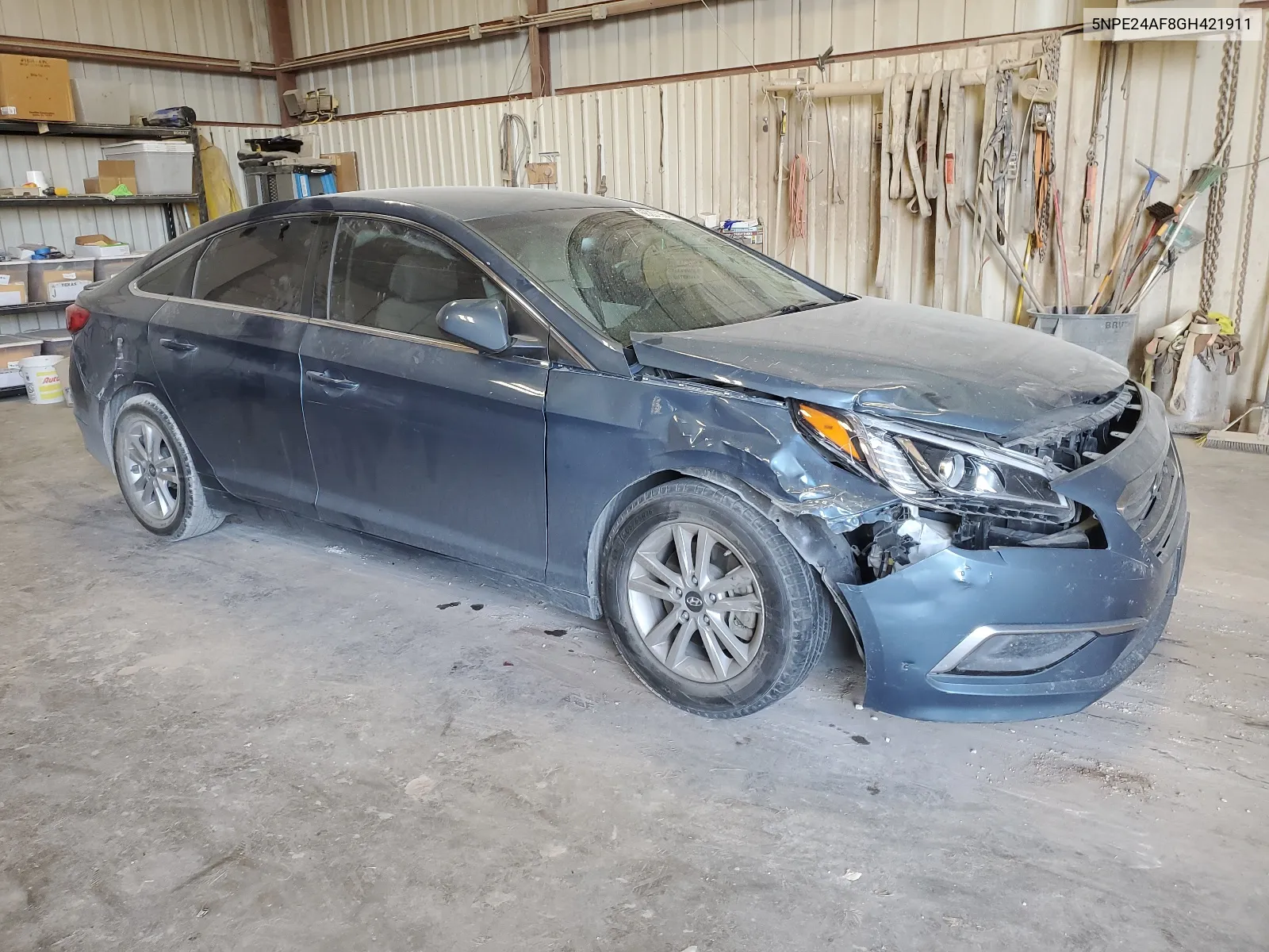 2016 Hyundai Sonata Se VIN: 5NPE24AF8GH421911 Lot: 66201954