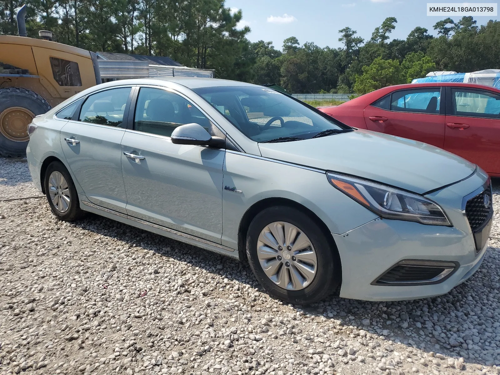 2016 Hyundai Sonata Hybrid VIN: KMHE24L18GA013798 Lot: 66496634