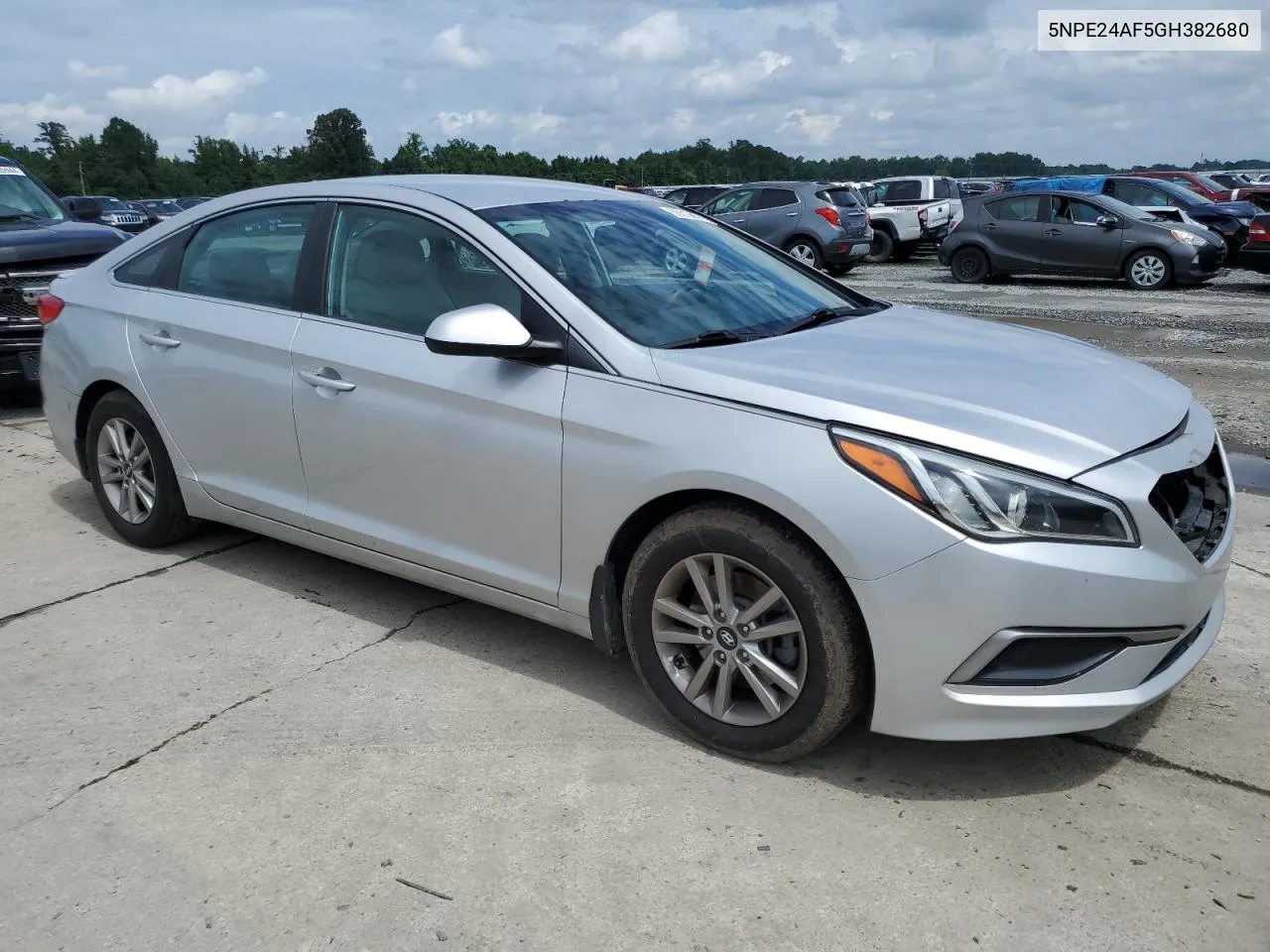 2016 Hyundai Sonata Se VIN: 5NPE24AF5GH382680 Lot: 66515624