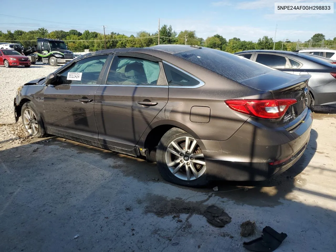 2016 Hyundai Sonata Se VIN: 5NPE24AF0GH298833 Lot: 66523434