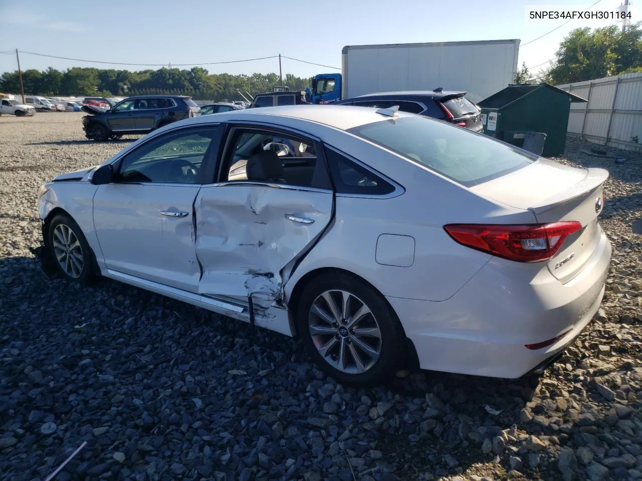 5NPE34AFXGH301184 2016 Hyundai Sonata Sport