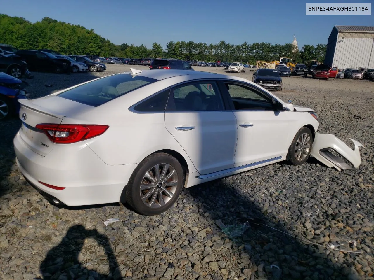 5NPE34AFXGH301184 2016 Hyundai Sonata Sport