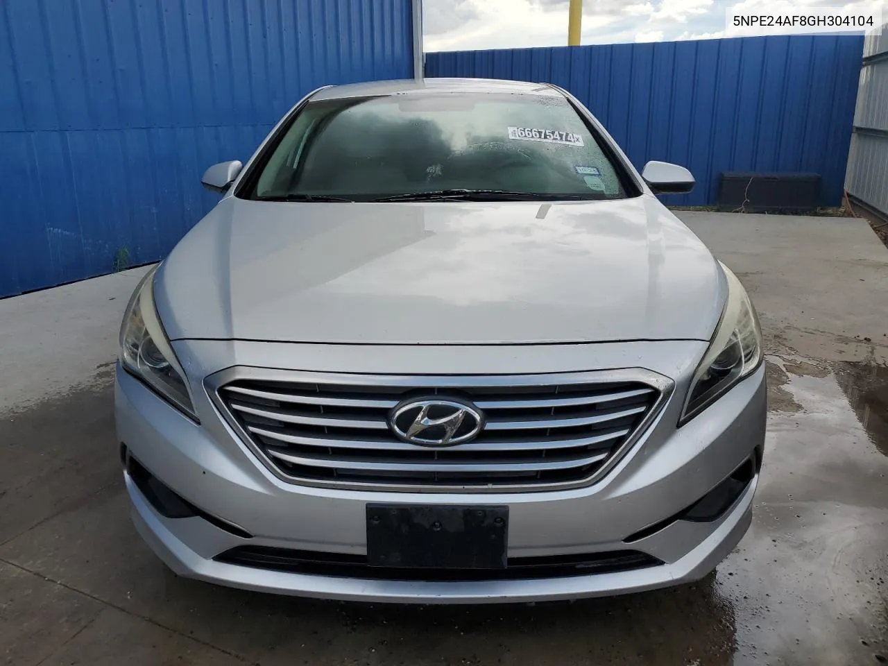 2016 Hyundai Sonata Se VIN: 5NPE24AF8GH304104 Lot: 66675474