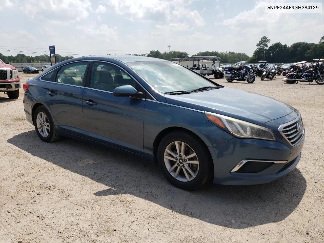 2016 Hyundai Sonata Se VIN: 5NPE24AF9GH384139 Lot: 66690974