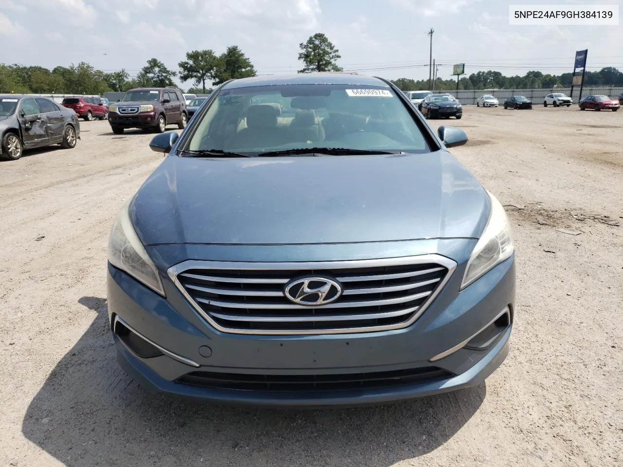 5NPE24AF9GH384139 2016 Hyundai Sonata Se