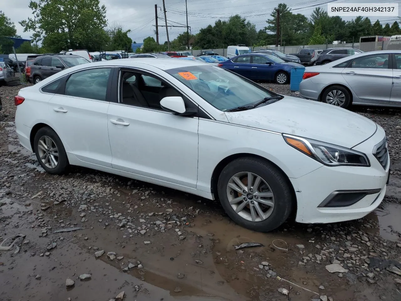 2016 Hyundai Sonata Se VIN: 5NPE24AF4GH342137 Lot: 66859224