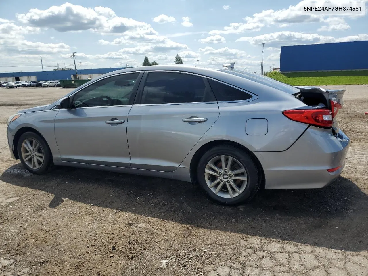 2016 Hyundai Sonata Se VIN: 5NPE24AF7GH374581 Lot: 66882254