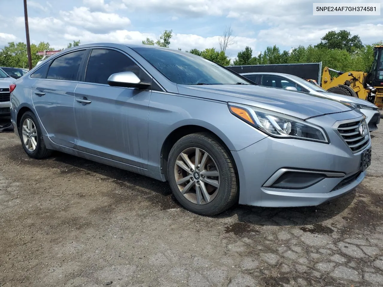 2016 Hyundai Sonata Se VIN: 5NPE24AF7GH374581 Lot: 66882254