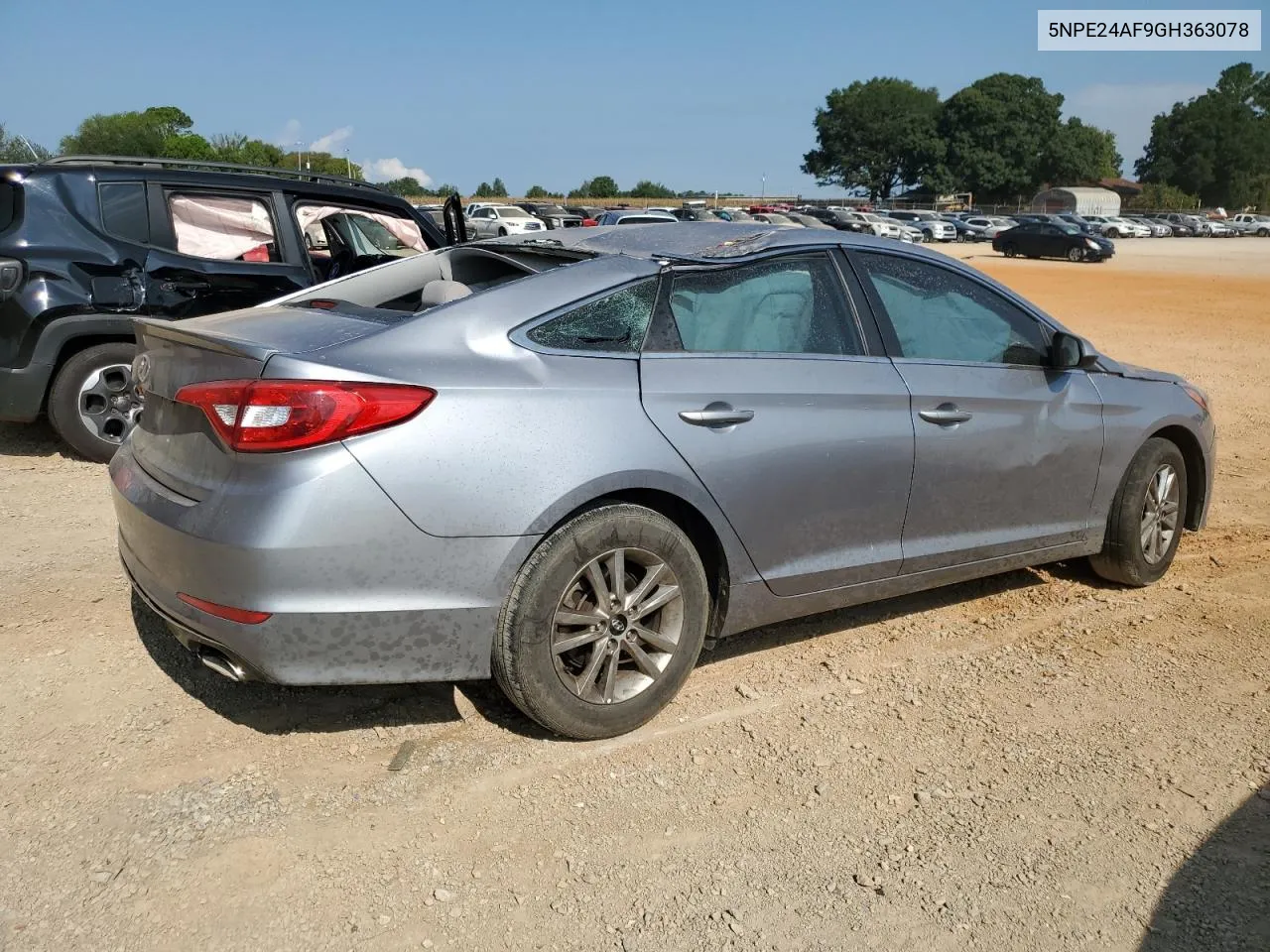 2016 Hyundai Sonata Se VIN: 5NPE24AF9GH363078 Lot: 66906314