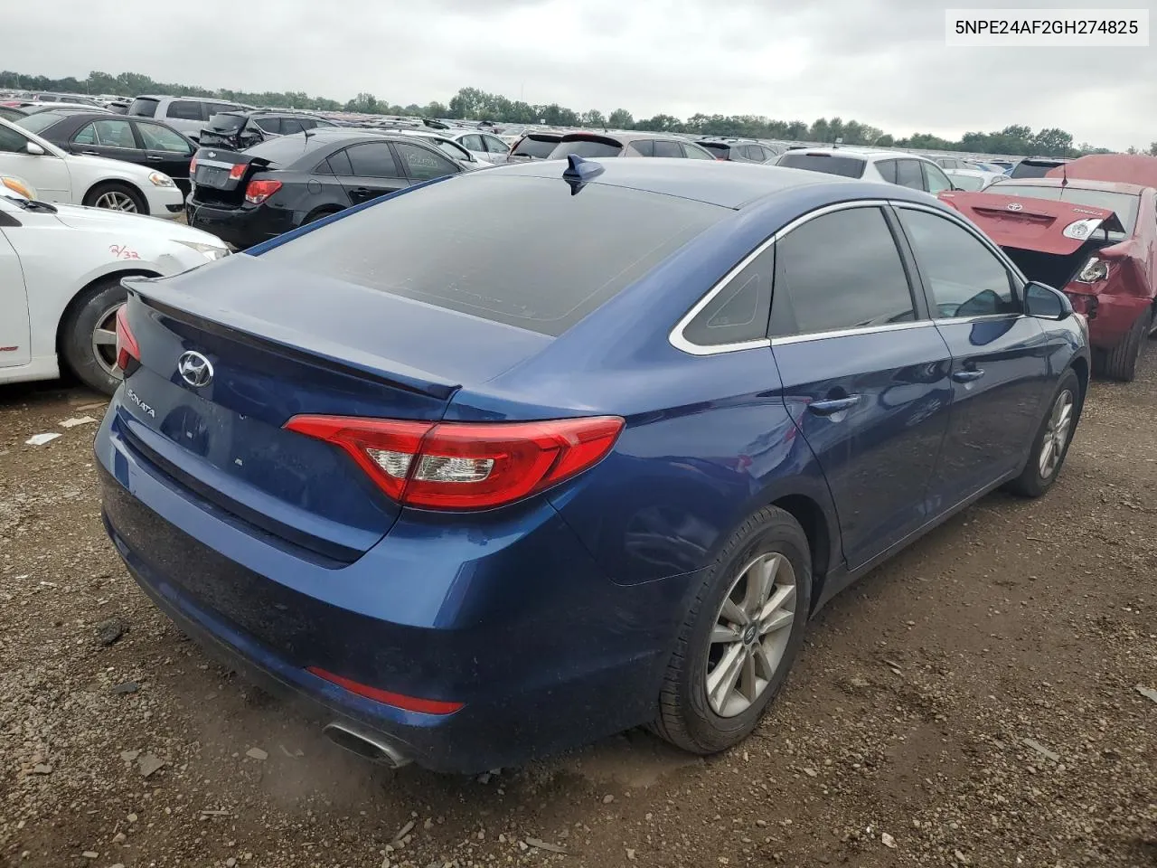 5NPE24AF2GH274825 2016 Hyundai Sonata Se