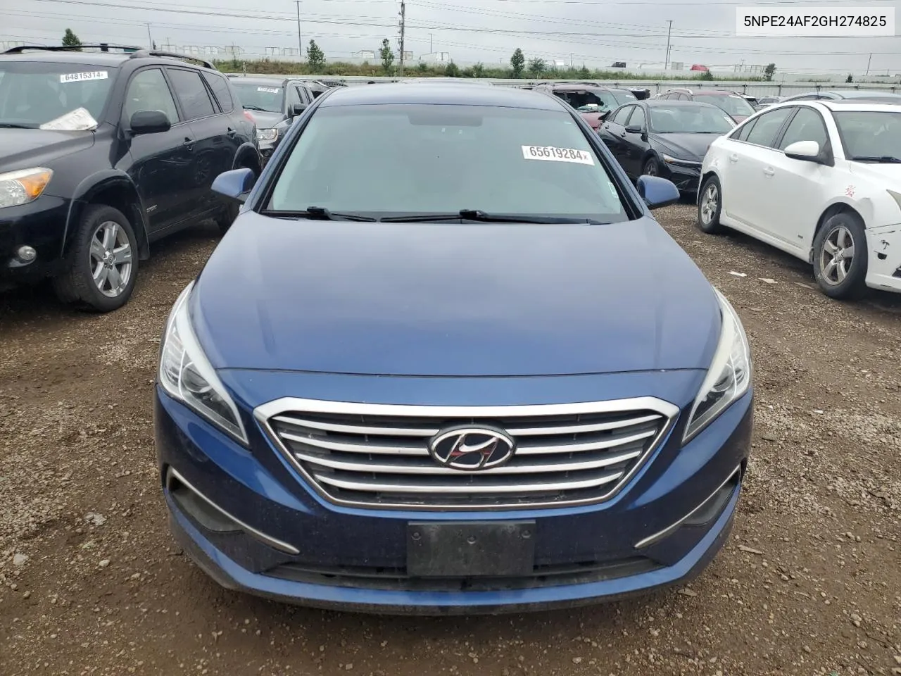 5NPE24AF2GH274825 2016 Hyundai Sonata Se