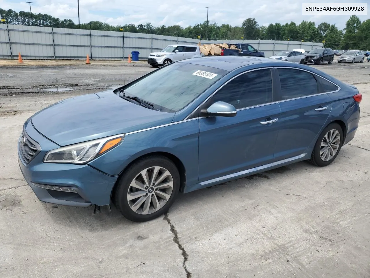 5NPE34AF6GH309928 2016 Hyundai Sonata Sport