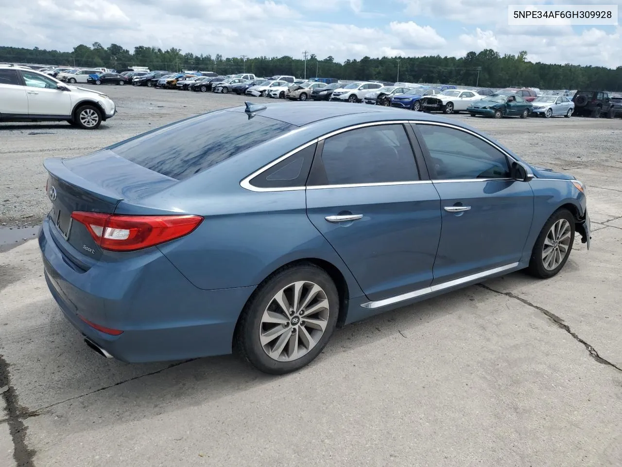 2016 Hyundai Sonata Sport VIN: 5NPE34AF6GH309928 Lot: 66980504