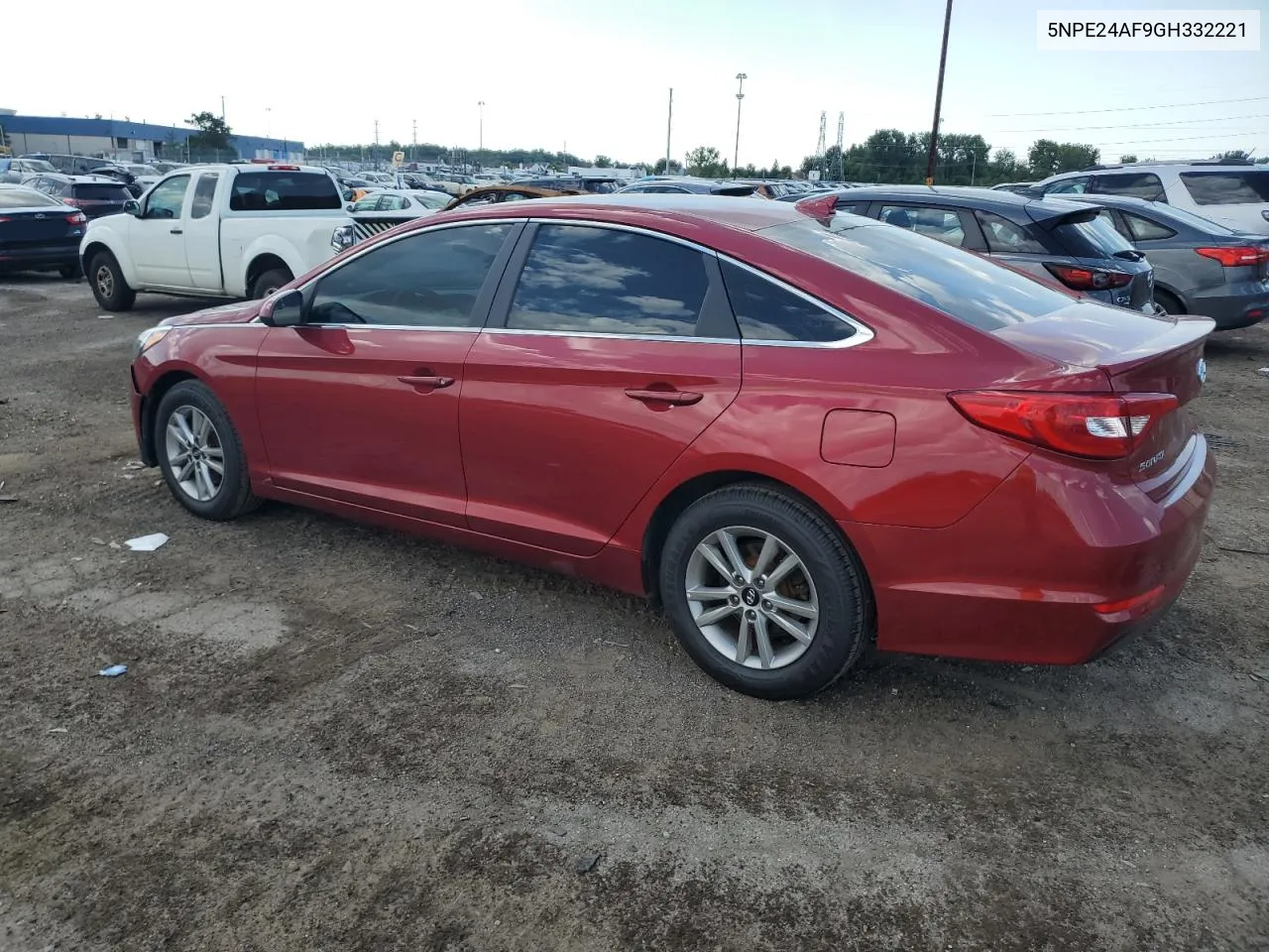 2016 Hyundai Sonata Se VIN: 5NPE24AF9GH332221 Lot: 67003894