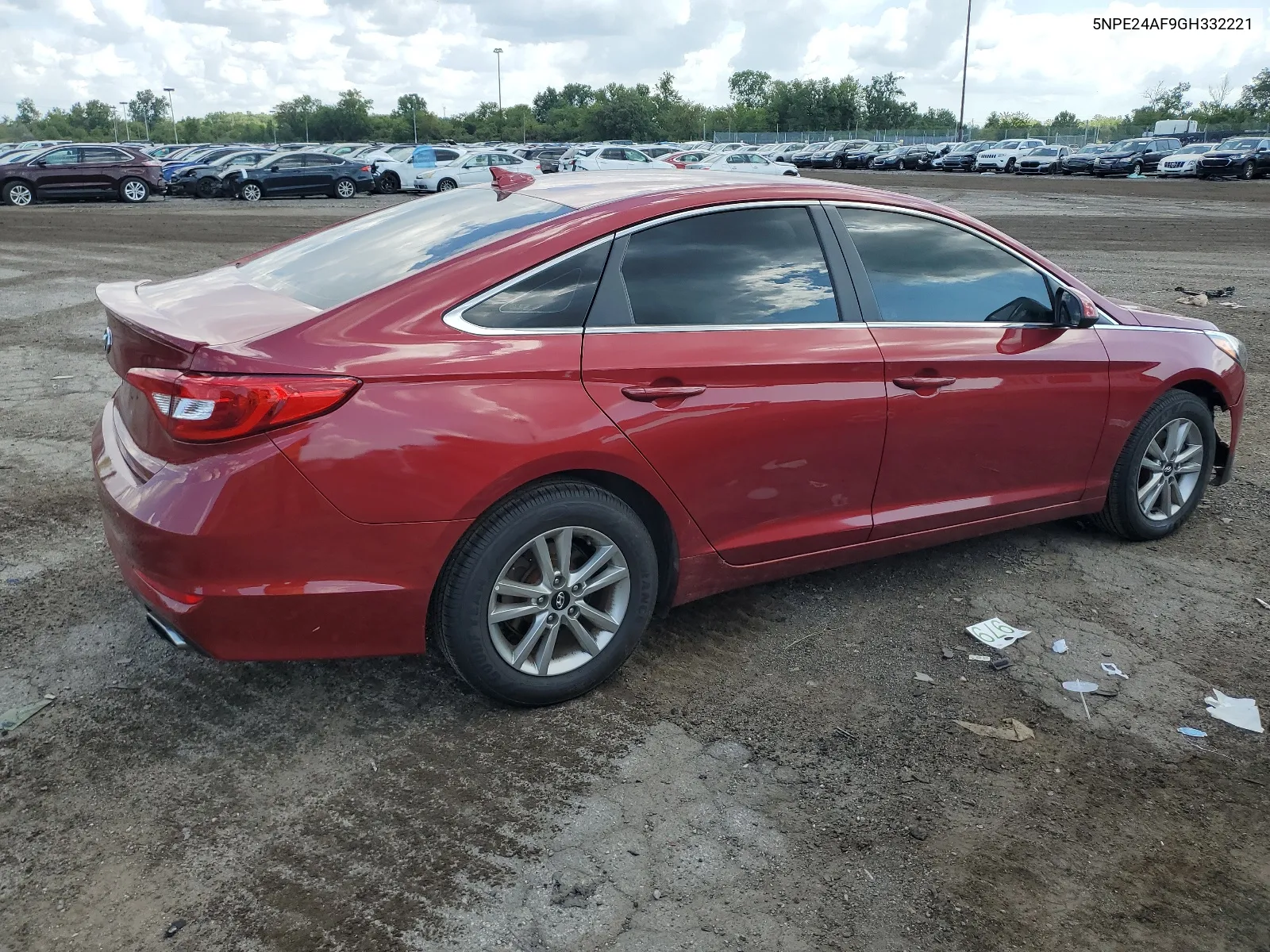 2016 Hyundai Sonata Se VIN: 5NPE24AF9GH332221 Lot: 67003894