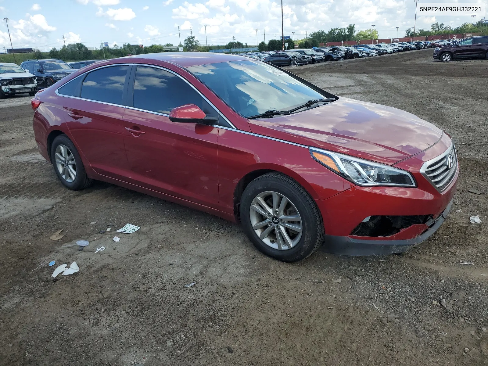 2016 Hyundai Sonata Se VIN: 5NPE24AF9GH332221 Lot: 67003894