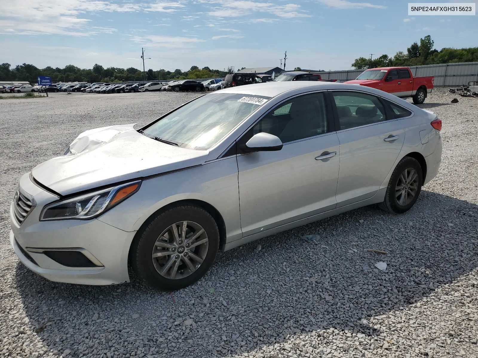 2016 Hyundai Sonata Se VIN: 5NPE24AFXGH315623 Lot: 67204784