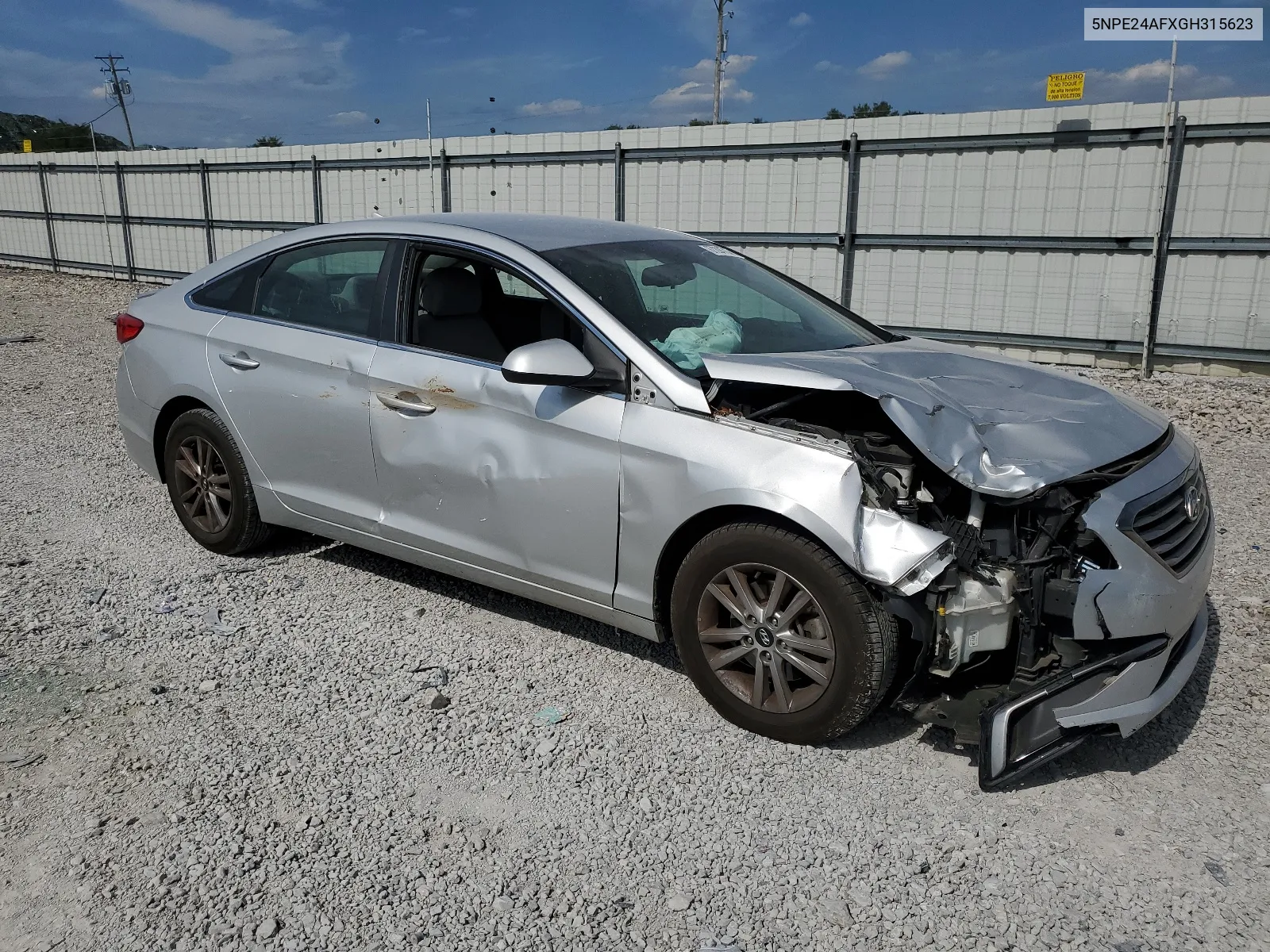 5NPE24AFXGH315623 2016 Hyundai Sonata Se