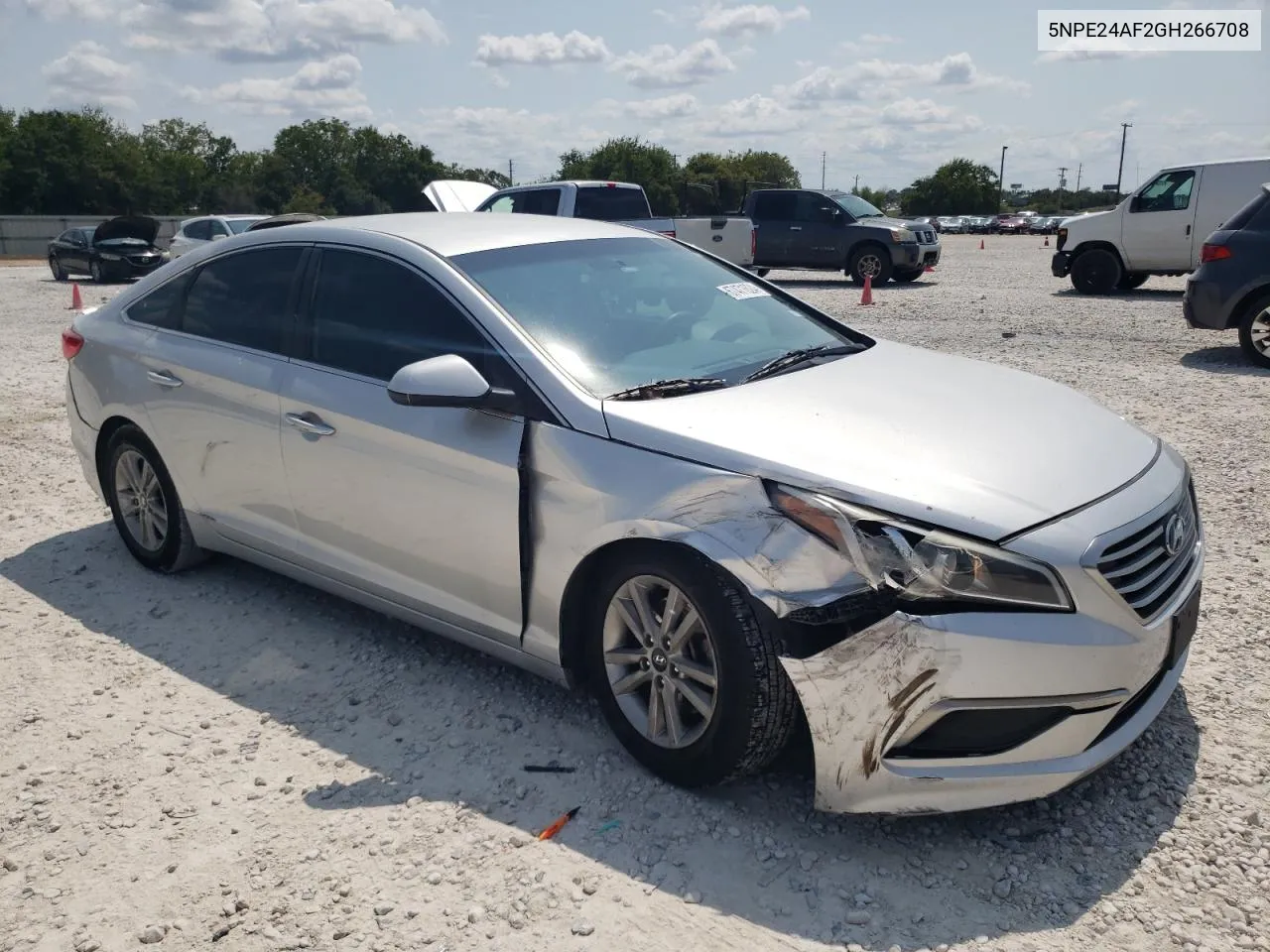 2016 Hyundai Sonata Se VIN: 5NPE24AF2GH266708 Lot: 67471624