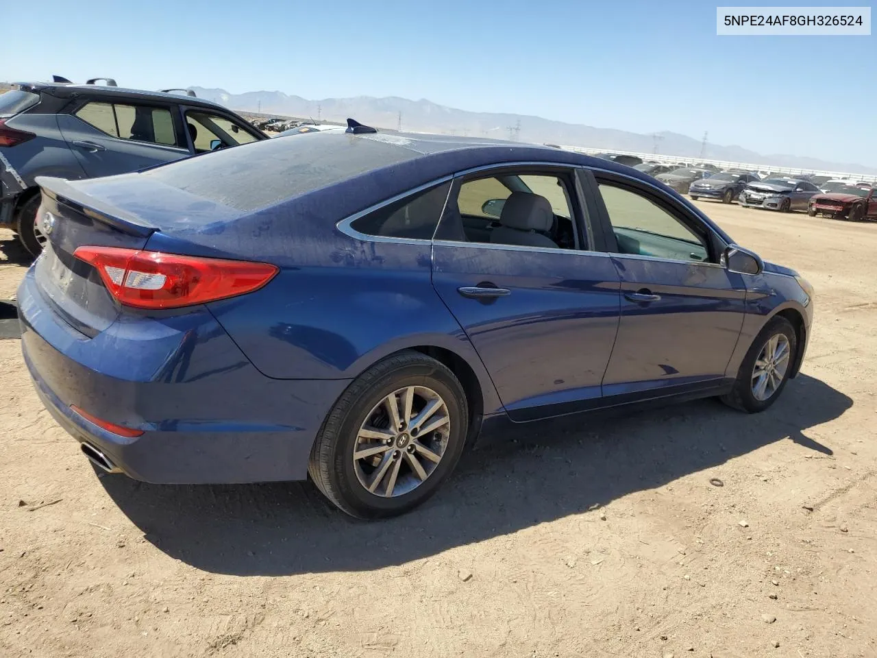 5NPE24AF8GH326524 2016 Hyundai Sonata Se